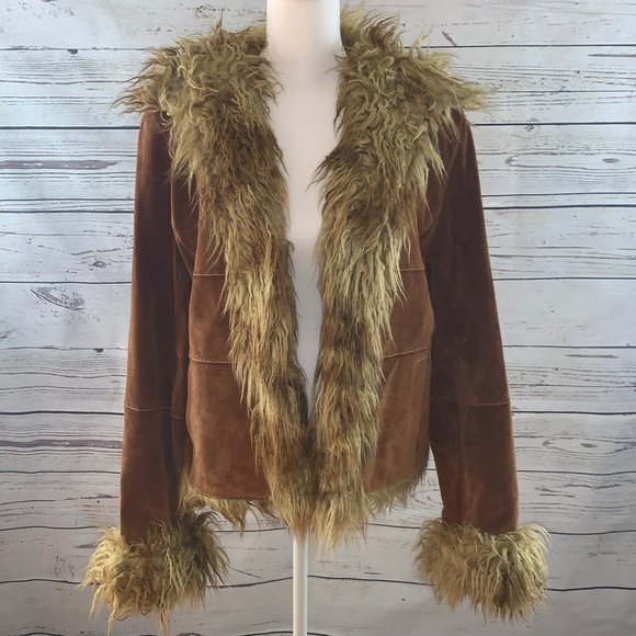 Spiegel Jackets & Blazers - Like New SPIEGEL Genuine Leather Hippy/Boho Jacket